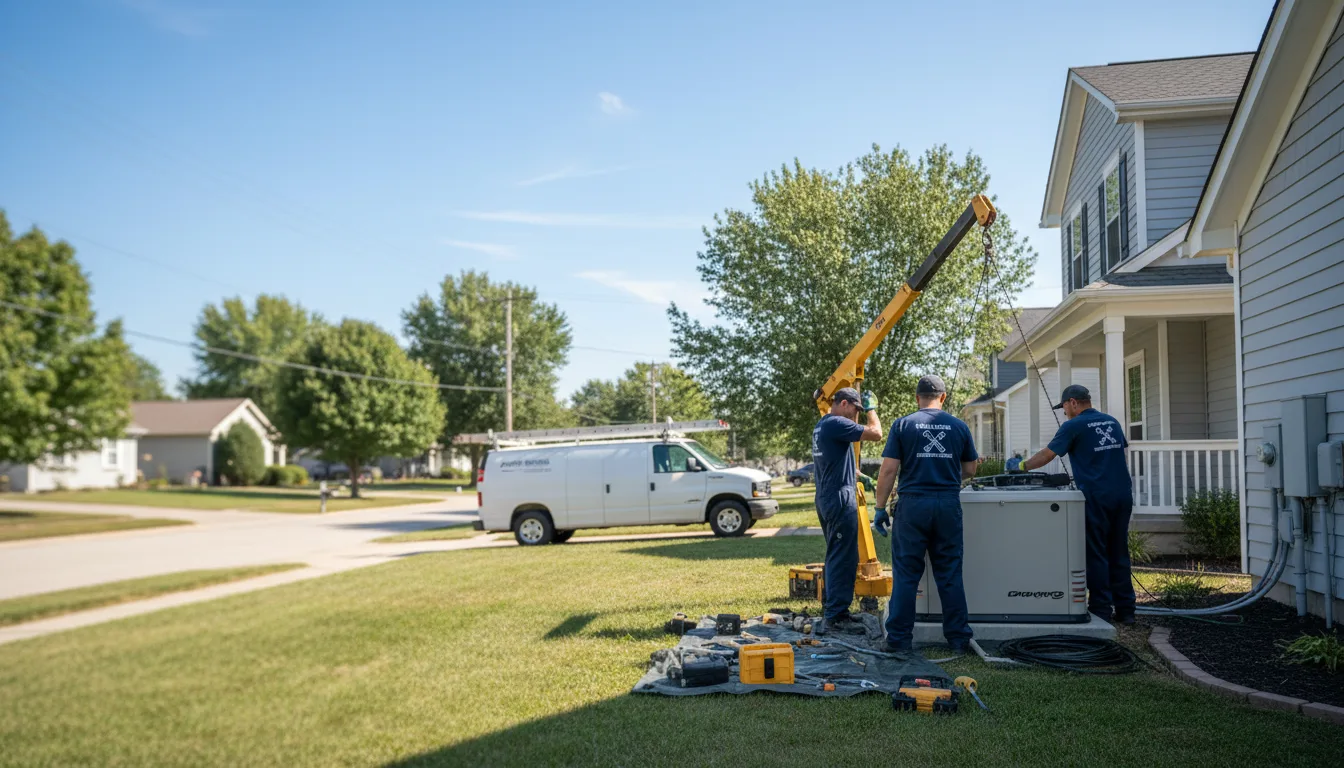 Generator Installation in Gentryville, IN near me